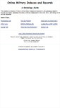 Mobile Screenshot of militaryindexes.com